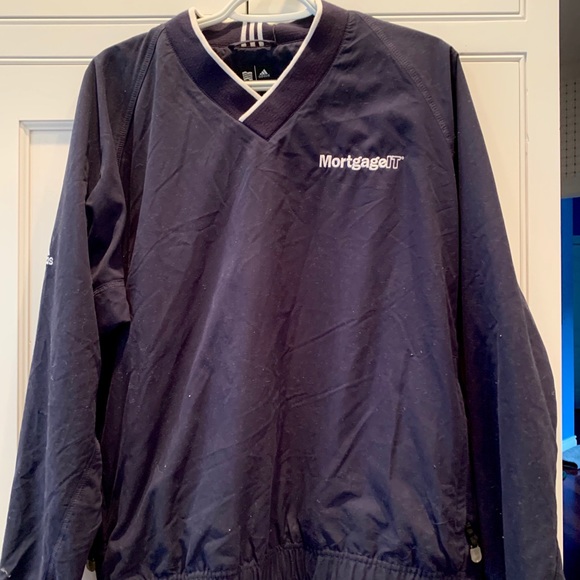 Adidas Pullover windbreaker navy - Picture 5 of 5